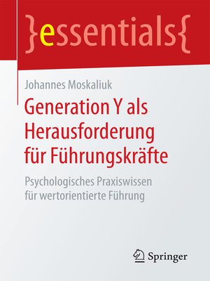 Generation Y als Herausforderung für Führungskräfte - ebook